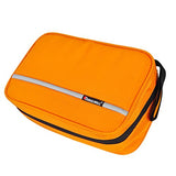 Travel Toiletry Bag - Compartments Portable And Folding Cosmetic Bags With Hook Organizer Bags