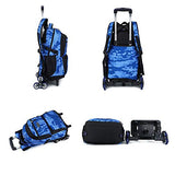 Fanci Flora Camo Waterproof Elementary Rolling Trolley School Bag Backpack Boys Camouflage