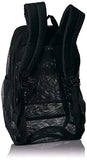 NIKE Brasilia Mesh Backpack 9.0, Black/Black/White, Misc