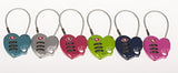Moda Travel Easy To Use- Tsa Recognized Resettable Combination Lock Luggage Travel Lock-Pink