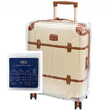 Bric'S Luggage Bellagio Spinner Transparent Cover (21" Cover, Clear)