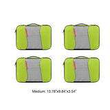 Gonex Packing Cubes Travel Organizer Cubes for Luggage 4xMedium Green