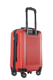 3-Piece Hardside Spinner Expandable Suitcase Set #906 (Red)