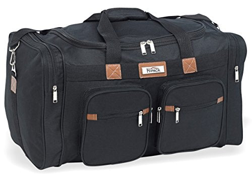 HiPack E-Z Carry Tote Bag Duffel 22Inch Black