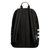 adidas Boys' Youth Classic 3S Backpack, Black/White, One Size