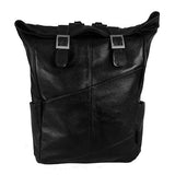 McKlein, S Series, Kennedy, Pebble Grain Calfskin Leather, 17" Leather Dual Access Laptop Backpack, Black (88735)