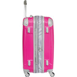 Beverly Hills Country Club Newport 3-Piece Hardside Spinner Luggage Set - Orange ( 21-Inch ,