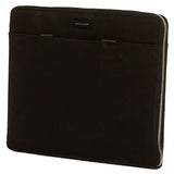 Hook And Albert Waxed Canvas Reversible Portfolio, Black (Black)