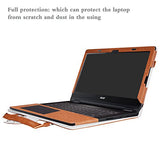 Inspiron 13 2-in-1 i5379 i5378 i5368 Case,2 in 1 Accurately Designed Protective PU Leather Cover