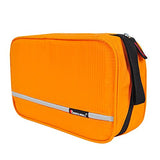 Travel Toiletry Bag - Compartments Portable And Folding Cosmetic Bags With Hook Organizer Bags