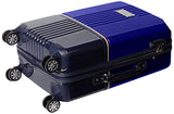 Tommy Hilfiger Duo Chrome 24" Spinner, Luggage, Royal/Navy
