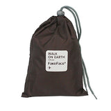 Fakeface 4 Pieces Waterproof Fabric Travel Organizers Toiletry Bags with Drawstring for Travel