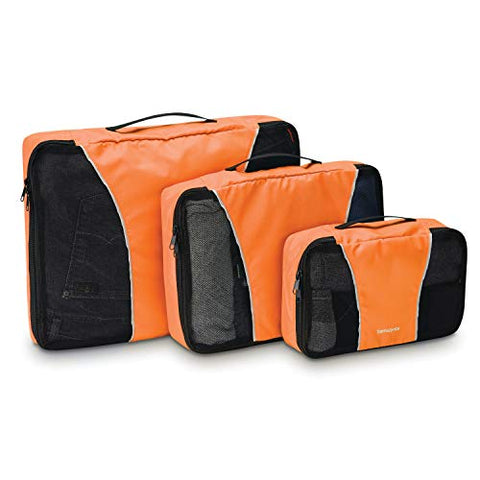 Samsonite 3 Piece Packing Cube Set, Orange Tiger, One Size