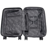 Kenneth Cole Reaction Reverb 20" Hardside Expandable 8-Wheel Spinner Carry-on Luggage, Rose Gold