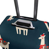 GIOVANIOR Llama Luggage Cover Suitcase Protector Carry On Covers