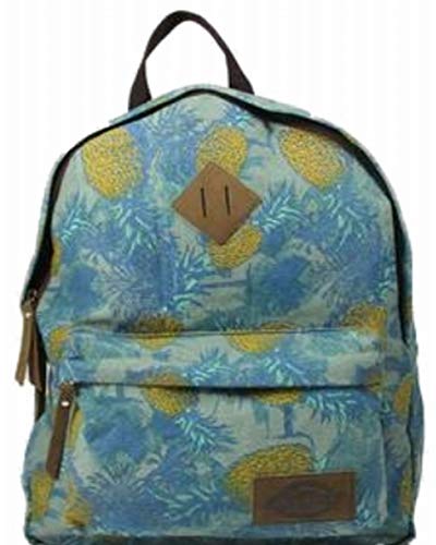 Dickies Cotton Canvas Classic Backpack, Blue Pineapple Travel School Pack