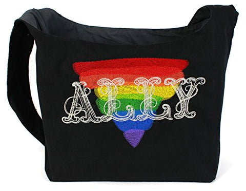 Dancing Participle Ally Embroidered Sling Bag