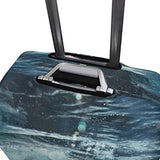 Suitcase Cover Swimming Elephant Luggage Cover Travel Case Bag Protector for Kid Girls