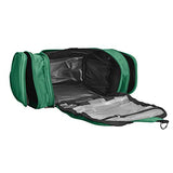 Globe House Products GHP 12"x7"x5.25" Nylon Water-Resistant Large Compartment & 2 Side Zippers
