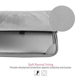 MoKo 13-13.3 Inch Laptop Sleeve Case Compatible with MacBook Air 13-inch Retina, MacBook Pro 13", HP Dell Acer Lenove Notebook Computer, Protective Carrying Bag with Pocket, Pink Gray Marble