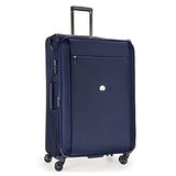 Delsey Luggage Montmartre+ 29 Inch Expandable Spinner Suitcase, Navy
