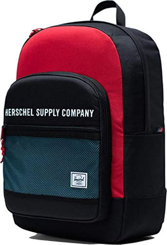 Herschel Supply Co. Kaine Black/Red/Bachelor Button One Size