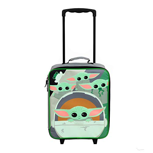 Star Wars The Child Grogu The Mandalorian Kids' Rolling Luggage