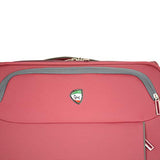 Mia Toro M1133-24In-Blu Italy Viareggio Softside 24 Inch Spinner, Blue