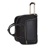 Kensie Luggage Kensie 21 Inch Rolling Duffel, Black, One Size