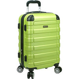 Dejuno Tahoma Lightweight 3-Piece Hardside Spinner Luggage Set, Navy, One Size