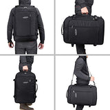 G4Free Carry On Travel Backpack 40L Flight Approved Fits 19" Water Resistant Backpack Black