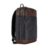 Cloe Uomo Water Resistant Laptop Backpack in Brown Color