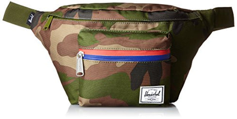 Herschel Seventeen Waist Pack, Woodland Camo/Multi Zip, 3.5L