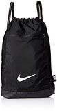 Nike Men's Alpha Gym Sack (Black/Black/White)