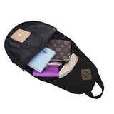 FakeFace Unisex Multipurpose Rainbow Zipper Casual Sport Travel Shoulder Cross Body Bag Sling