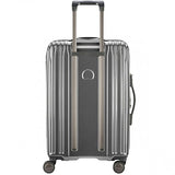 Delsey Paris Chromium Lite 25-Inch Spinner Upright With Expansion (Graphite)