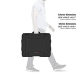 Nanuk 950 Waterproof Hard Case With Wheels And Foam Insert - Black