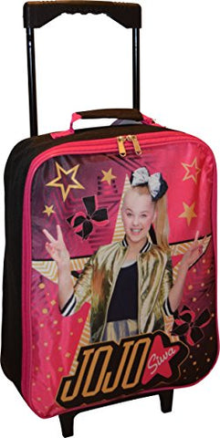 Nickelodeon Jojo Siwa Girl'S 15" Collapsible Wheeled Pilot Case - Rolling Luggage