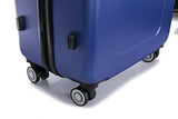 Dukap Luggage Crypto Lightweight Hardside 3 Piece Set 20''/28''/32'' Blue