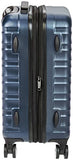 AmazonBasics Premium Hardside Spinner Luggage with Built-In TSA Lock - 20-Inch Carry-on, Navy Blue