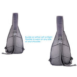 Lc Prime Sling Bag Backpack Chest Shoulder Compact Fanny Sack Satchel Outdoor Bike Nylon Fabric