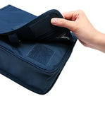 Vigourtrader Women Hanging Cosmetic Bag Traveling Toiletry Bag Makeup Organizer Men Shaving Kit