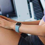 Kaome Compatible with Apple Watch Band 44mm 42mm,Soft Strap Sport Band for iWatch Apple Watch