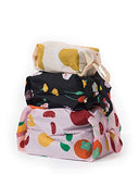 BAGGU 3D Zip Bag, Great for Travel and Everyday Use, Flora