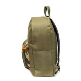 Everest Basic Color Block Backpack, Olive/Camo, One Size