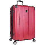 Kenneth Cole Reaction Continuum 28" Hardside 8-Wheel Expandable Upright Checked Spinner Luggage, Red