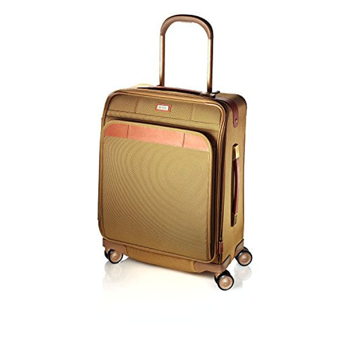 Hartmann Ratio Classic Deluxe Domestic Carry On Glider, Nylon Spinner Luggage In Safari