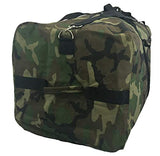 Heavy Duty Cargo Duffel Jumbo Gear Bag Big Drum Set Equipment Hardware Bags Large Square Sport Duffel 42 Inch Oversized Rooftop Travel Bag Huge Rack Roof Ball Traveling Roofbag Camo