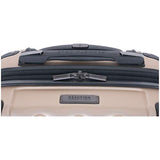 Kenneth Cole Reaction Wave Rush 28" Lightweight Hardside PET 8-Wheel Spinner Expandable Checked Suitcase, Champagne