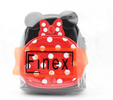 Finex Minnie Mouse Backpack Small 2-In-1 Crossbody Bag Mini Backpack - Multifunction Makeup
